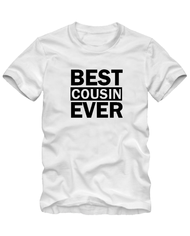  Marškinėliai Best cousin ever